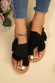 Casual Bow Soft Bottom Beach Sandals