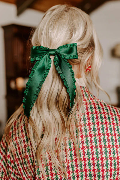 Christmas Velvet Diamond Pearl Headband