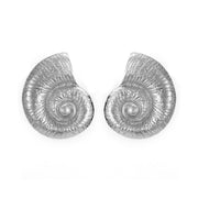 Fake Beach Style Conch Alloy Stud Earrings