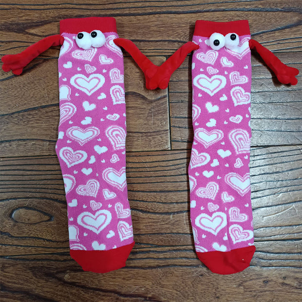 Couple Love Magnetic Hand Socks