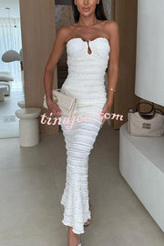 Sexy Off-shoulder Backless Slim Fit Elegant Maxi Dress