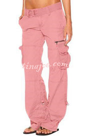 Women's Tactical Active Loose Multi-Pockets Cargo Pants