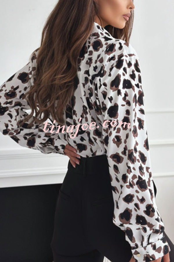 Fashion Printed Long Sleeve Casual Shirt