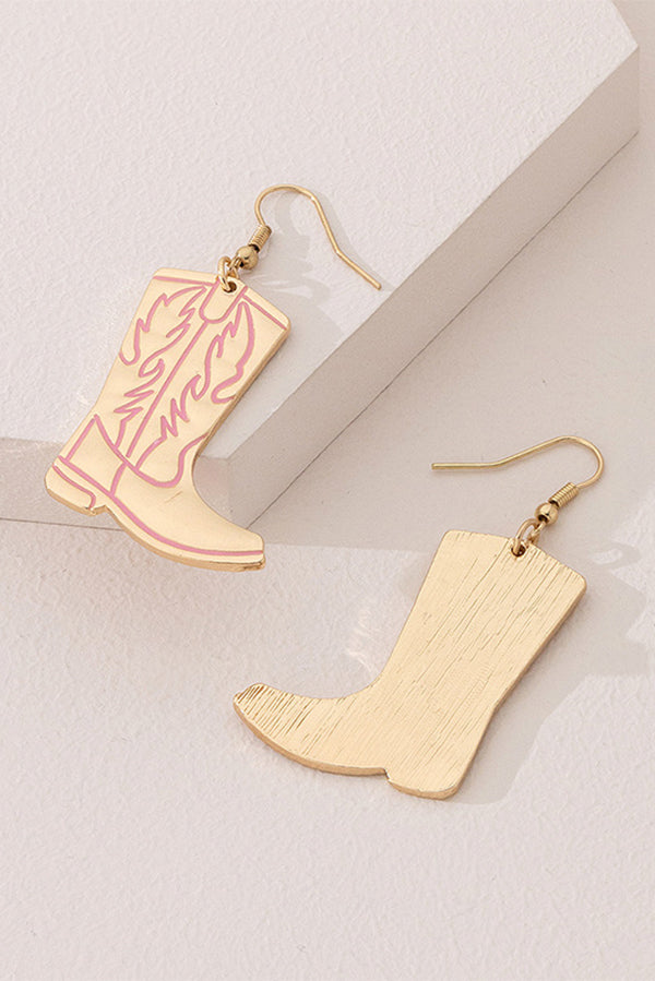 Boots Drop Earrings