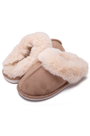 Warm Home Plush Cotton Slippers