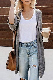 Long Sleeve Knit Cardigan