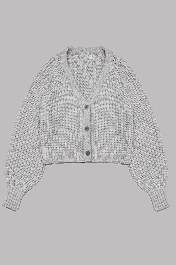 Falling for You Knit Button Up Relaxed Cardigan