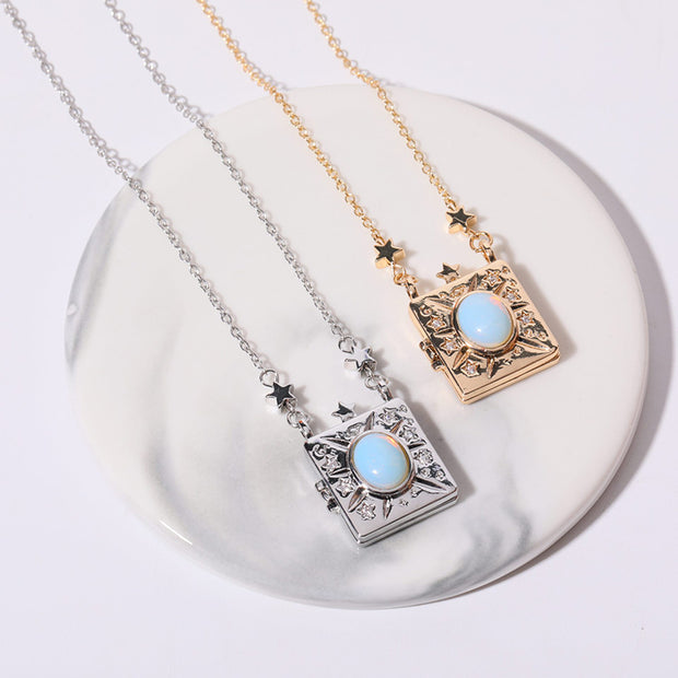 Love Promise Album Gemstone Necklace