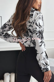 Fashion Printed Long Sleeve Casual Shirt