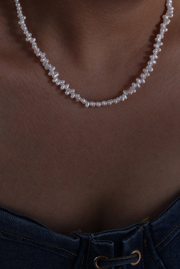 Gentle and Elegant Imitation Pearl Versatile Necklace