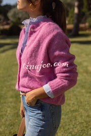 Falling for You Knit Long Sleeve Pocket Relaxed Cardigan