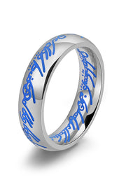 Personalized Stainless Steel Luminous Ring